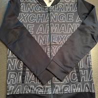 Felpa con cerniera Armani