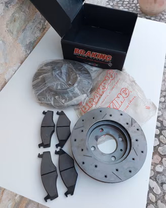 Dischi baffati e pasticche Golf GTI MK1 e MK2