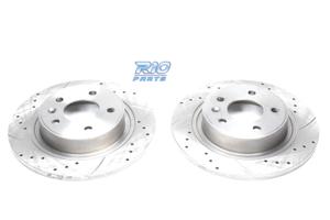 DISCHI FRENO FORATI E SCANALATI PER MERCEDES