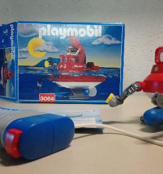 Playmobil 3064 Rescue Ariane II sottomarino