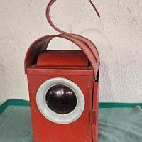 LANTERNA FARO TRENO FS FERROVIE VINTAGE SEMAFORO