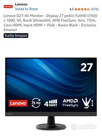 Lenovo monitor 