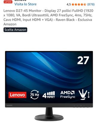 Lenovo monitor 