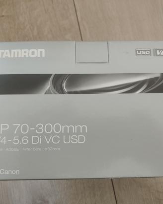 Tamron SP 70-300mm F/4-5.6 Di VC USDper Canon