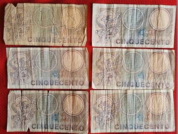 VECCHIE  ( CINQUECENTO LIRE )