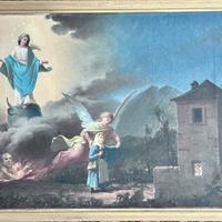 Dipinto su tela ex voto