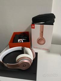 Beats Solo3 Wireless Cuffie oro rosa apple
