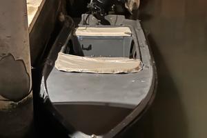 Cofano spazio 5 + 70 Yamaha 2 tempi