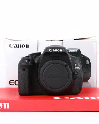 Canon 600D USATO GARANTITO PER DUE ANNI