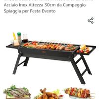 griglia barbecue pieghevole 