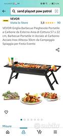 griglia barbecue pieghevole 