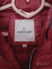 Piumino moncler donna rosso