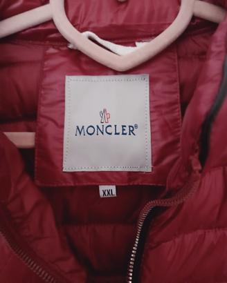 Piumino moncler donna rosso