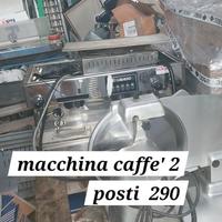 macchina caffè due posti