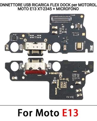 CONNETTORE USB RICARICA MOTOROLA MOTO E13 XT-2345