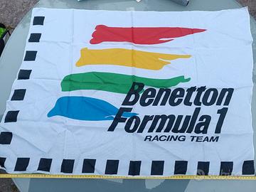 bandiera Benetton F1 formula uno Schumacher 