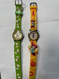 Orologi Disney e Peanuts