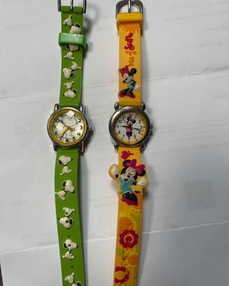 Orologi Disney e Peanuts