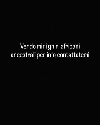 Mini ghiri africani
