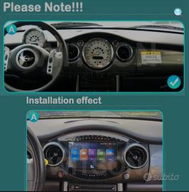 Autoradio android specifico x Mini Cooper r50 r53