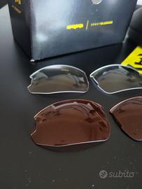 Kayak Occhiali da sole custodia e lenti