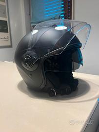 2 Caschi jet uguali Scorpion nero opaco