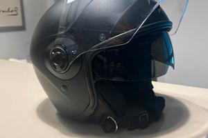 2 Caschi jet uguali Scorpion nero opaco