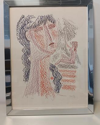 Mario Tozzi, Figure femminili, litografia