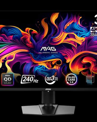 Monitor Oled Msi QD OLED 321UPX 4K 240hz  Imballat