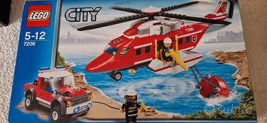 LEGO CITY ELICOTTERO Vigili del fuoco 7206