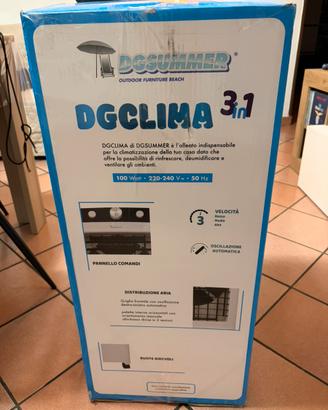 RAFFRESCATORE CLIMATIZZATORE PORTATILE  DGCLIMA