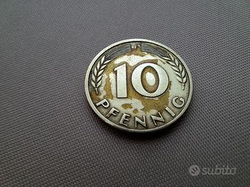 10 pfenning tedeschi (1950)