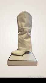 Stivali alti bianchi