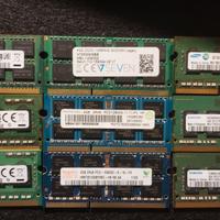 moduli ram ddr3 ddr4 banchi 4gb 