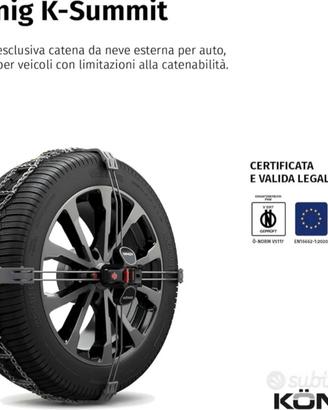 Catene da neve König K-Summit K23