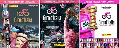 Figurine Giro d'Italia Panini 100 - 101 - 102
