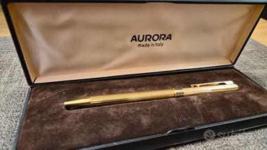 Penna Aurora vintage placcata oro