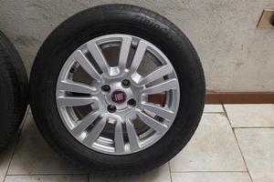 4 Cerchi in Lega 15" Originali Fiat Punto Evo