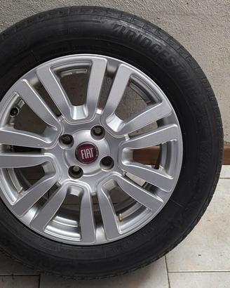 4 Cerchi in Lega 15" Originali Fiat Punto Evo