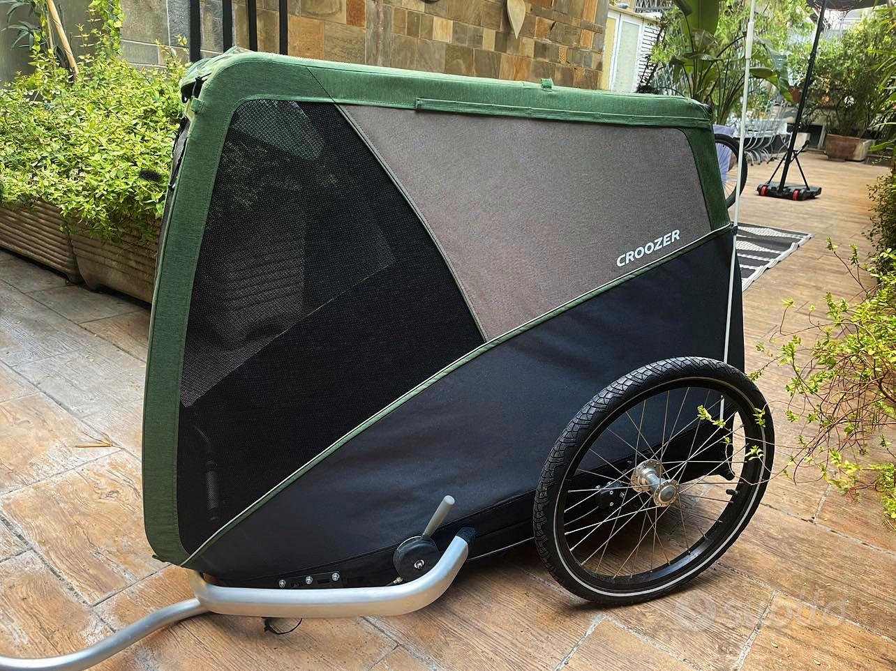 Carrello bici per cani: recensione del Croozer Dog XL - Life in Travel