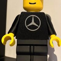 Omino Lego XXL 20cm Logo Mercedes
