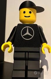 Omino Lego XXL 20cm Logo Mercedes