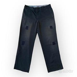 Pantaloni Dickies 874 tg 32x29 toppe slavati uomo