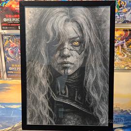 Cornice Poster Acquarello in A4 Expedition33 v2