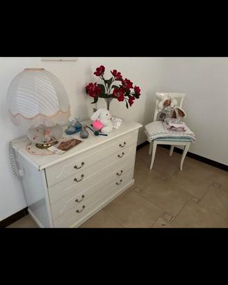 Cameretta bambini bianca