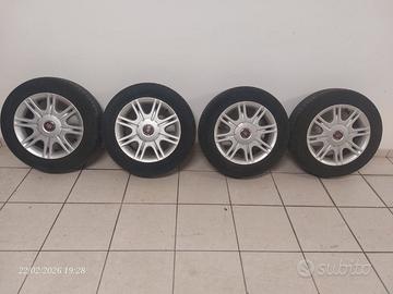 PNEUMATICI (gomme) + CERCHI LEGA 195/60 R15  FIAT