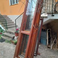 Porte Finestre legno massello usate