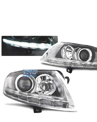 FARI AUDI A6 4F 04-08 DRL XENON CROMATO