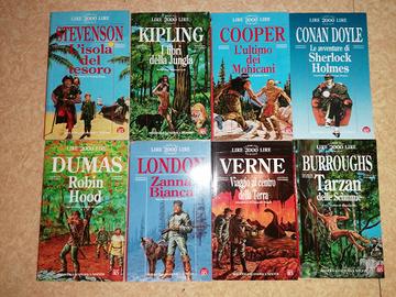 8 Titoli: L'isola del Tesoro Zanna Bianca Tarzan