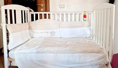 lettino bimbo della chicco con rotelle